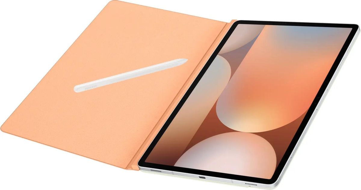 Чехол для планшета Samsung Smart Book Cover, для  Samsung Galaxy Tab S9+/S9 FE+/S10+, оранжевый [ef-bx810poegru]